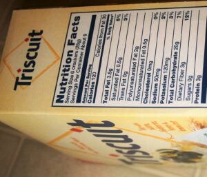 Low Sodium Triscuit Nutrition Information