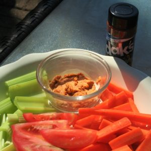 Low Sodium Hummus - Spicy Buffalo Style